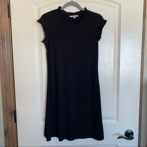 Black Ruffle Dress